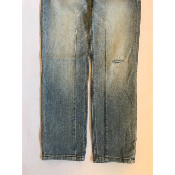Kut From The Kloth Medium Wash “Reese Ankle Straight Leg" Blue Jeans Size 0 NWT! - Picture 2 of 12